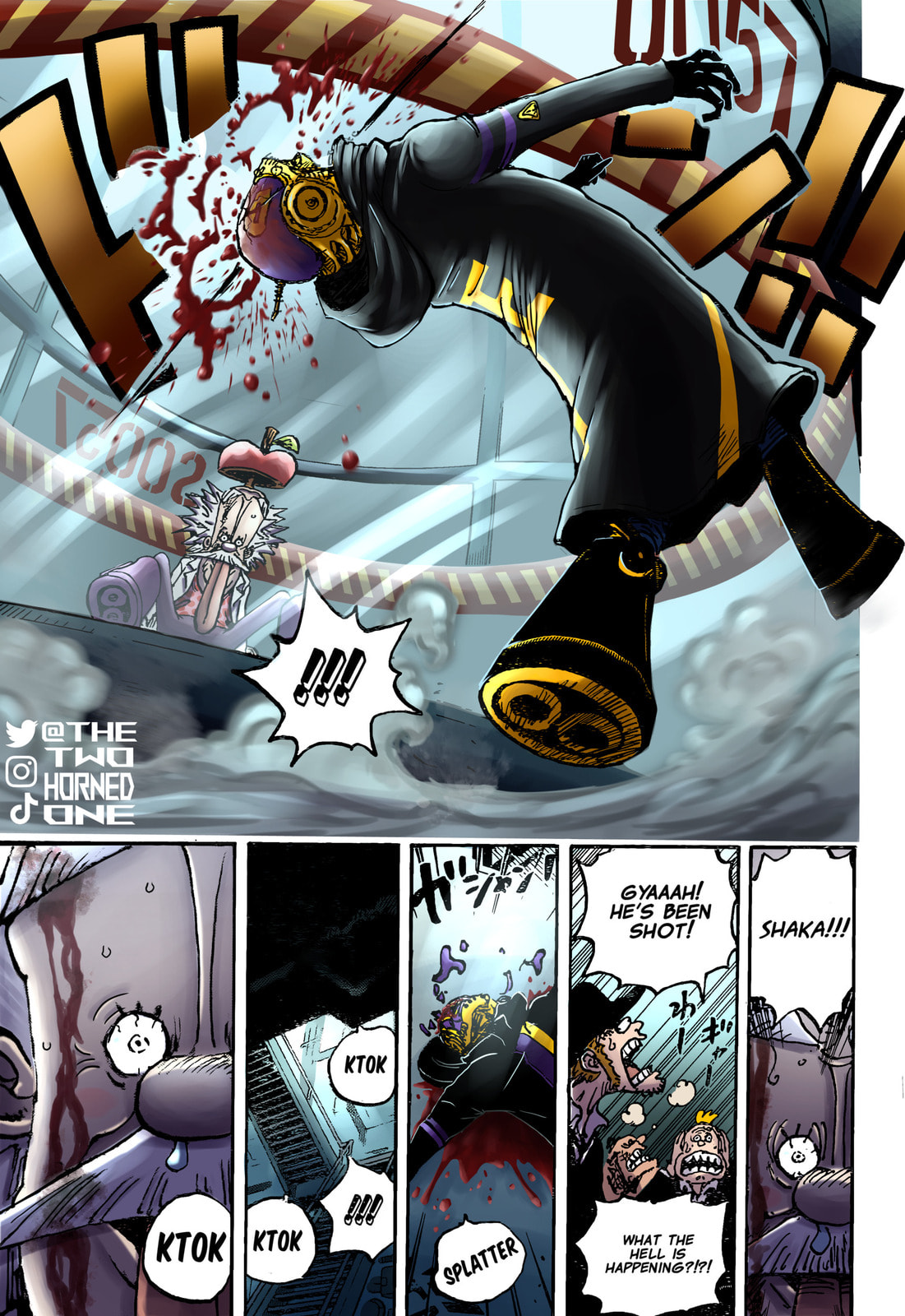 One Piece Digital Colored Chapter 1077 image 02